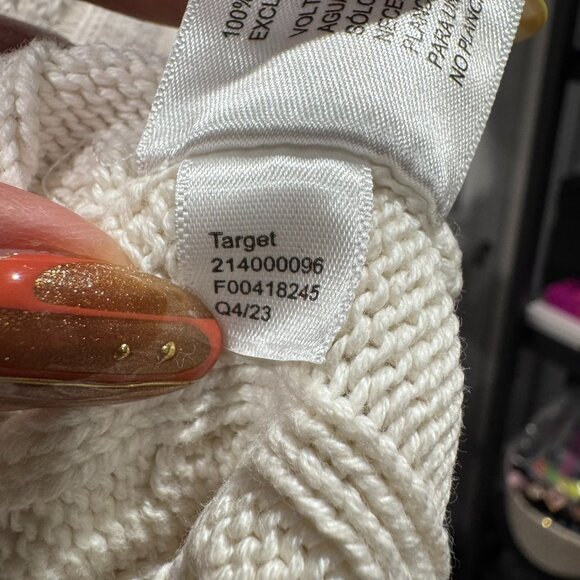 Prince x Target Pickleball Tennis Preppy Cable Knit Women's Cardigan (Size XXL) - Picture 10 of 14